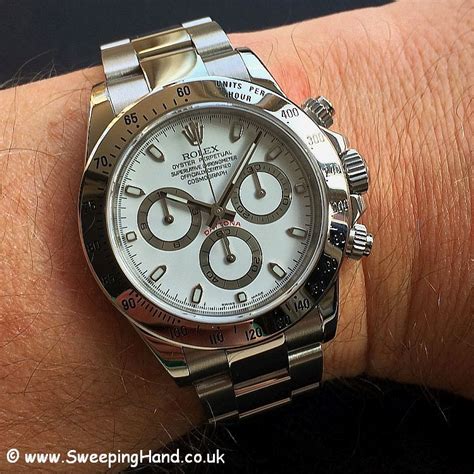 rolex sweeping hand replica|rolex daytona scam.